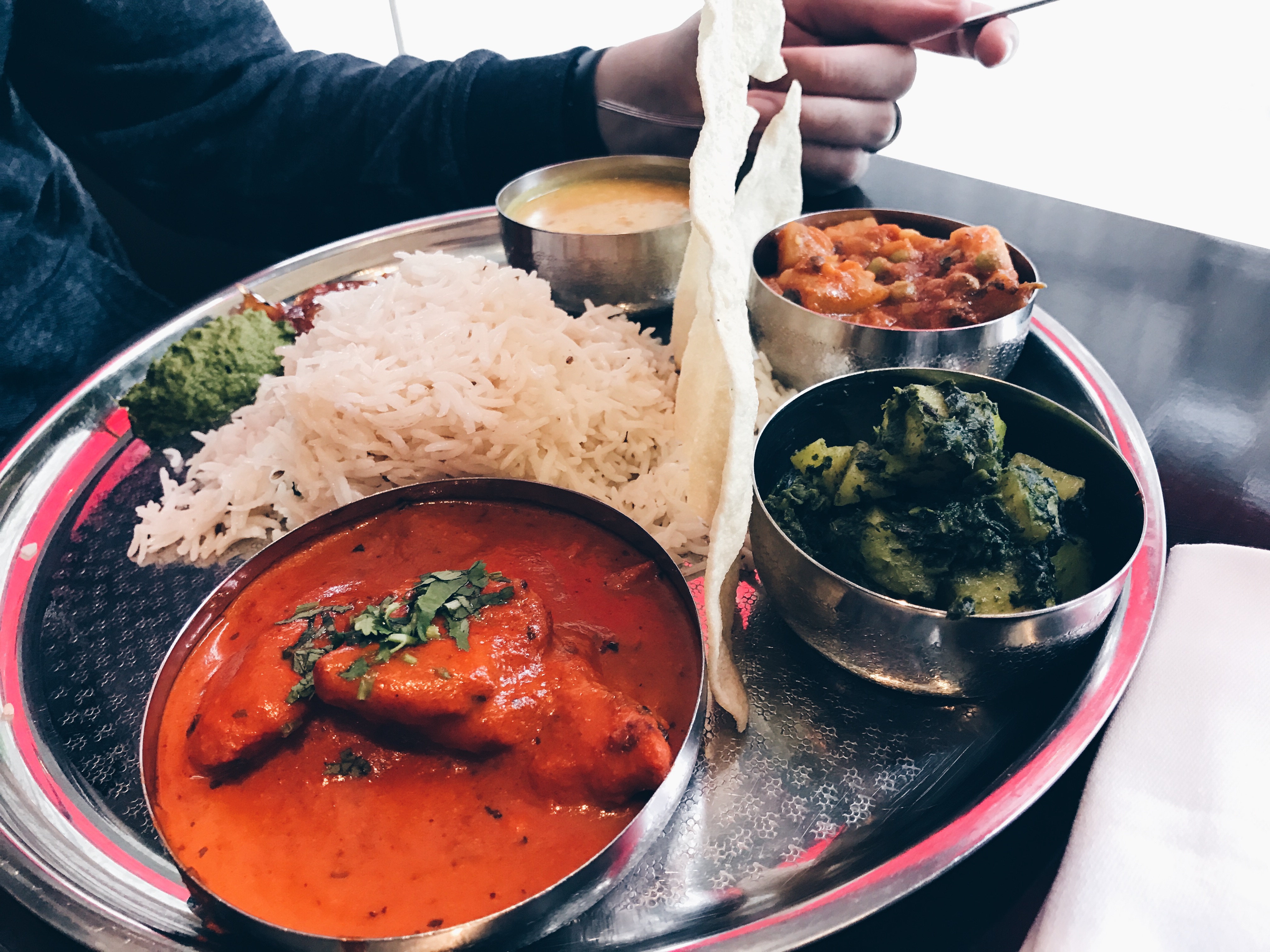 London Food Guide Butter Chicken at Masala Zone